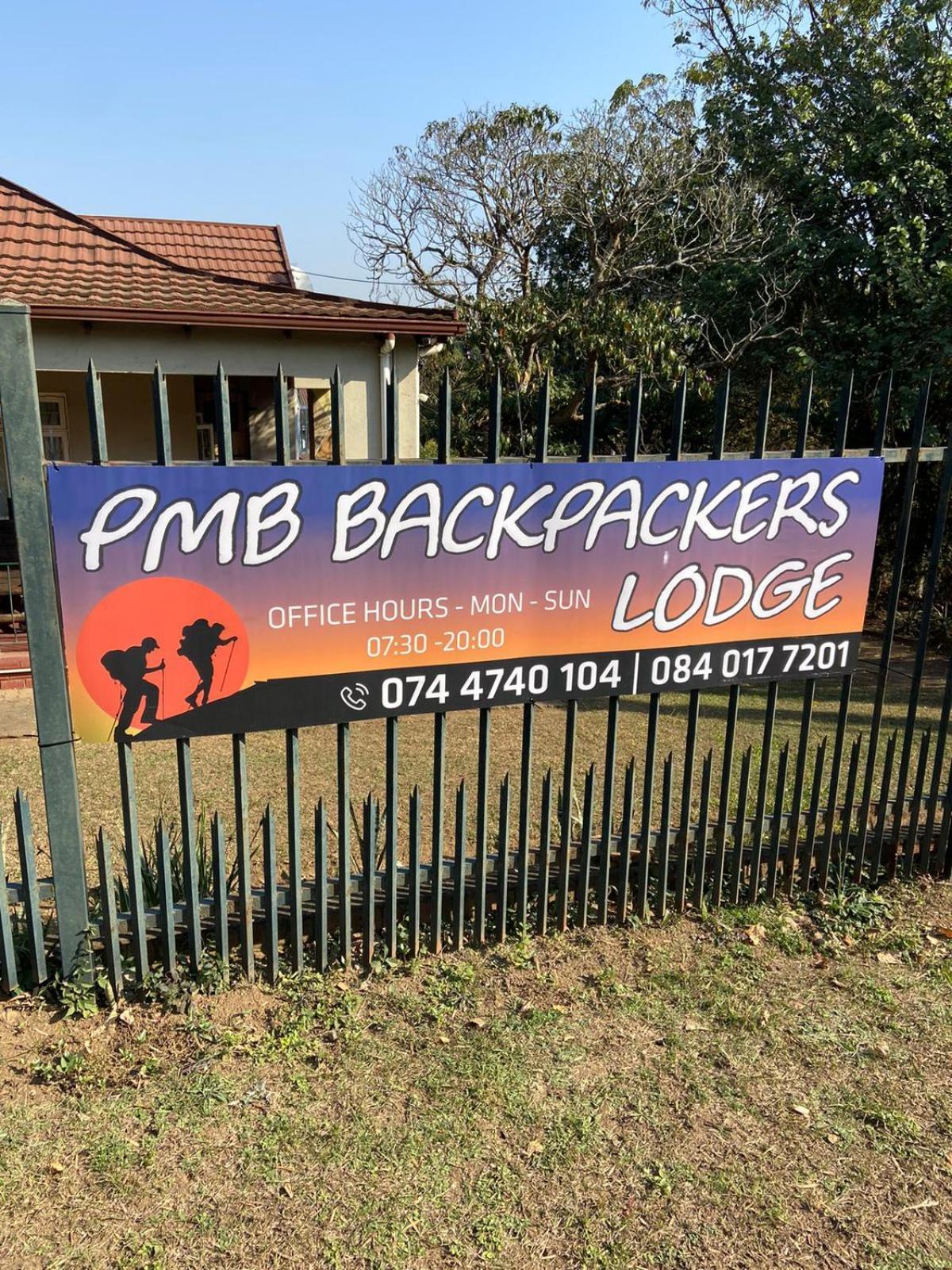 פיטרמריצברג Pmb Backpackers Lodge מראה חיצוני תמונה